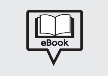 e-kitap okuyucu ve e-okuyucu Icons set