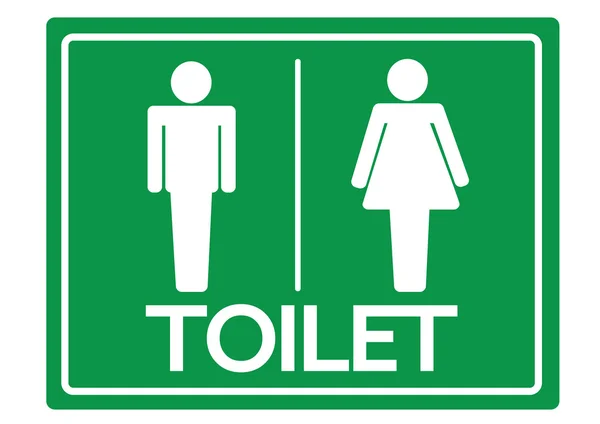 Toilet  Symbol Male and Female Icon — Stock Vector