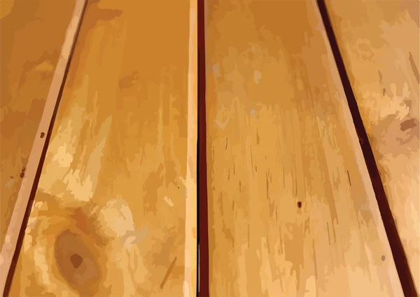 Viejos tablones de madera de fondo textura — Vector de stock