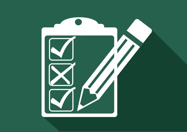 Checklist icon — Stock Vector