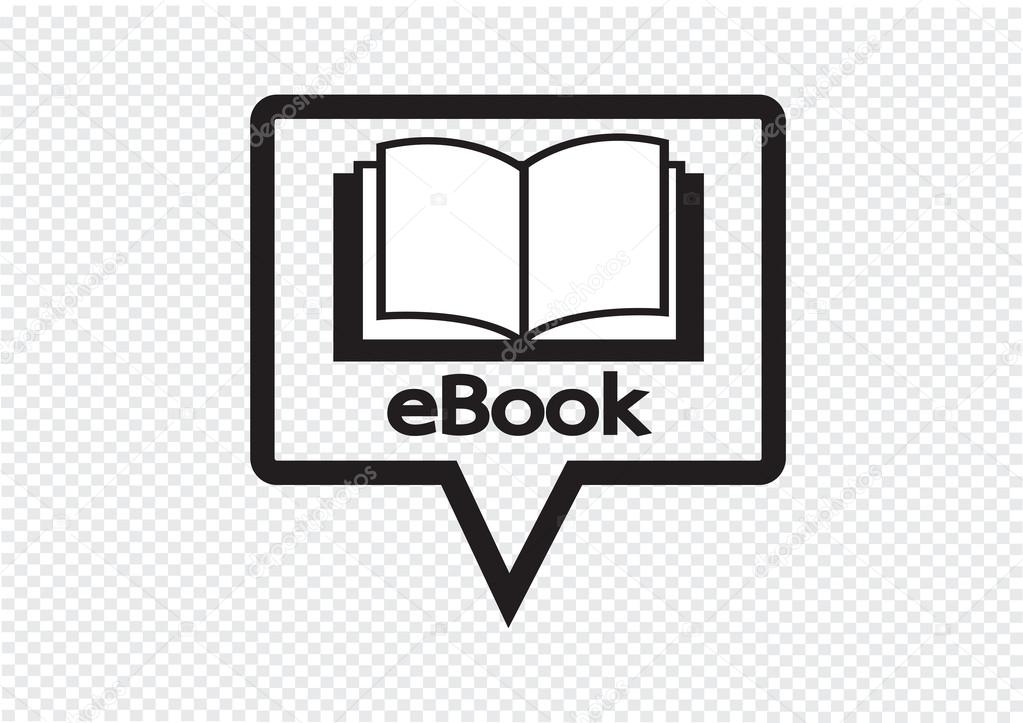 E-book reader  and e-reader icons set
