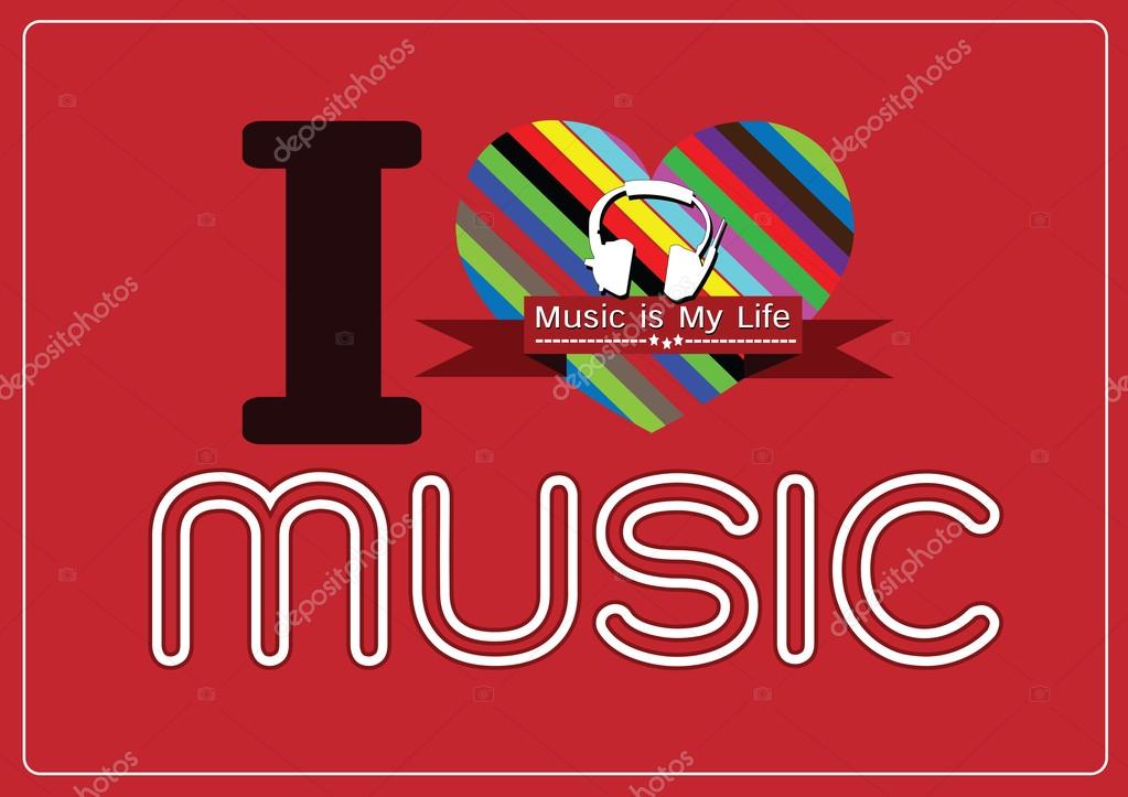 121 Music Is My Life Vector Images Free Royalty Free Music Is My Life Vectors Depositphotos