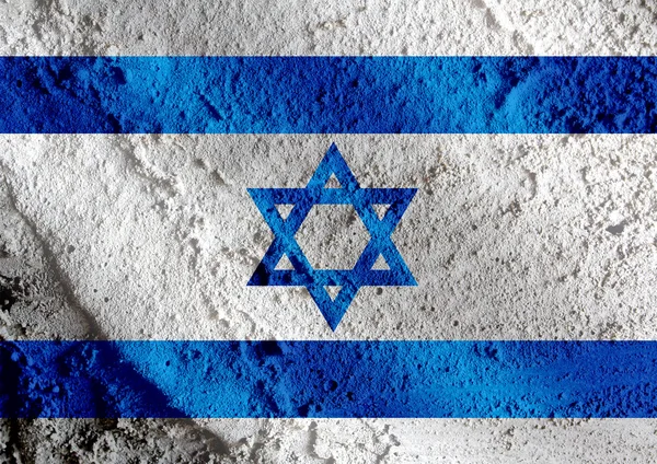 Israel bandeira temas ideia design — Fotografia de Stock