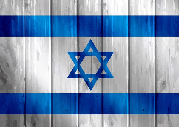 Israels flagga teman idé design — Stockfoto