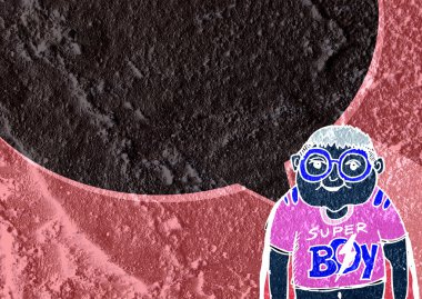 İnsanların düşünme insanlar konuşmak ve konuşma balonu çimento duvar 