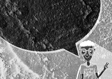 İnsanların düşünme insanlar konuşmak ve konuşma balonu çimento duvar 