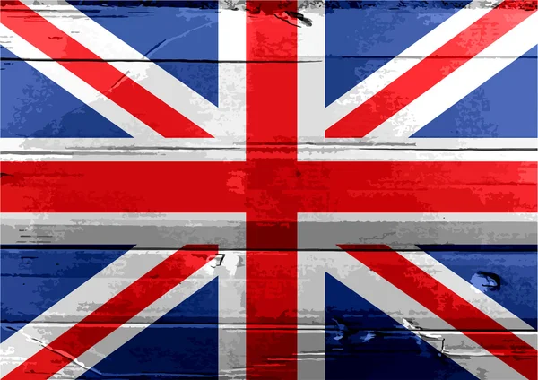 Bandera nacional del Reino Unido, el Reino Unido de Gran Bretaña y No —  Fotos de Stock