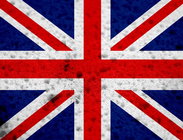 Bandera nacional del Reino Unido, el Reino Unido de Gran Bretaña y No — Foto de Stock