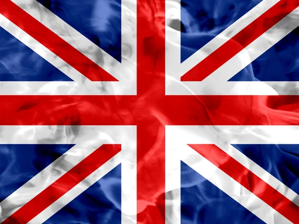 Nationalflagge von Großbritannien, dem vereinten Königreich Großbritannien und nein — Stockfoto