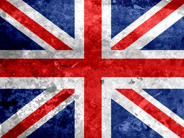 Государственный флаг Великобритании, Великобритании и Нет — стоковое фото
