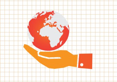 El ele tutuşan dünya.