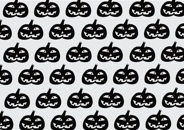 Halloween fond de citrouille — Image vectorielle