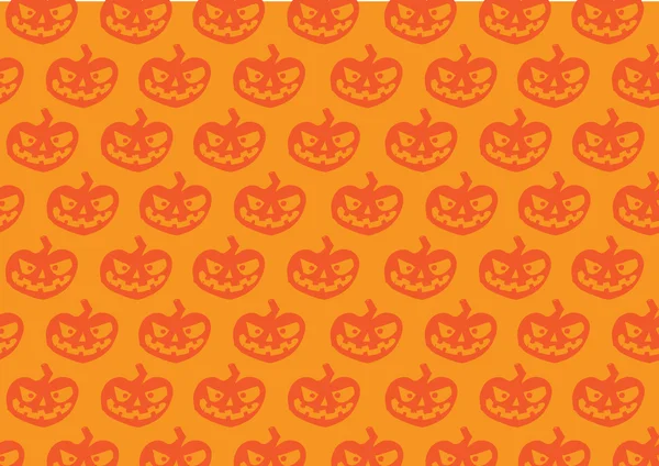 Halloween pompoen achtergrond — Stockvector