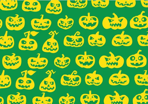 Halloween abóbora fundo — Vetor de Stock