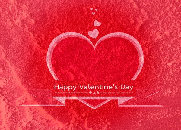 Liebe und Herz für Valentinstag-Design — Stockfoto