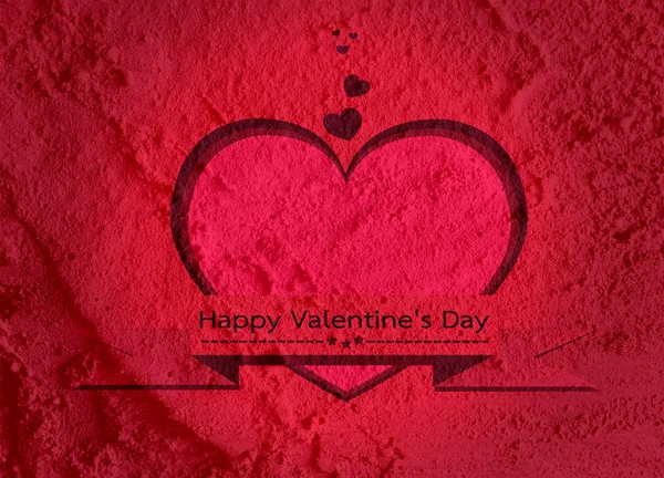 Liebe und Herz für Valentinstag-Design — Stockfoto