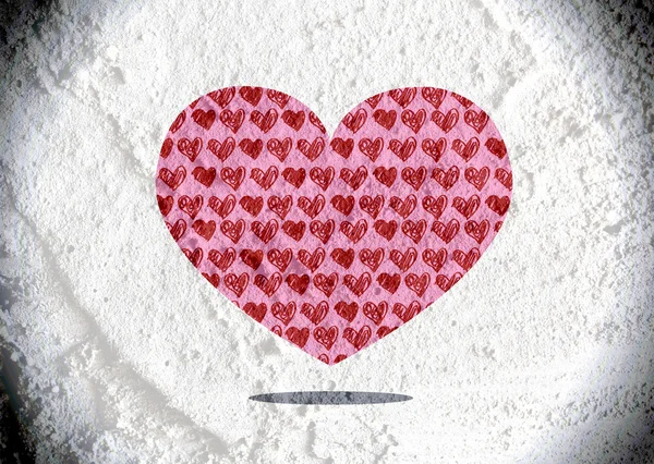 Liebe und Herz für Valentinstag-Design — Stockfoto