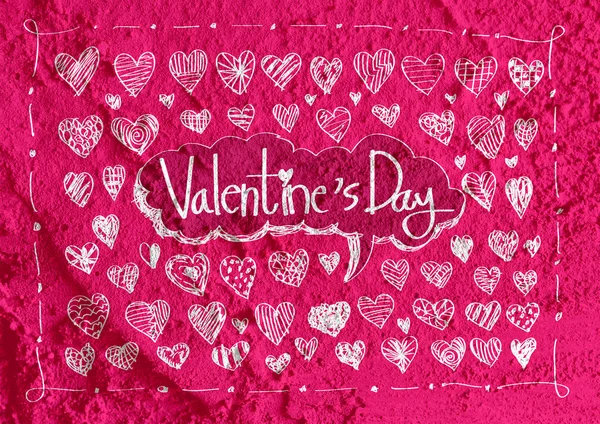 Amor y corazones para el diseño de San Valentín — Foto de Stock