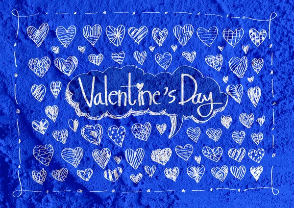 Láska a srdce pro valentýnský design — Stock fotografie