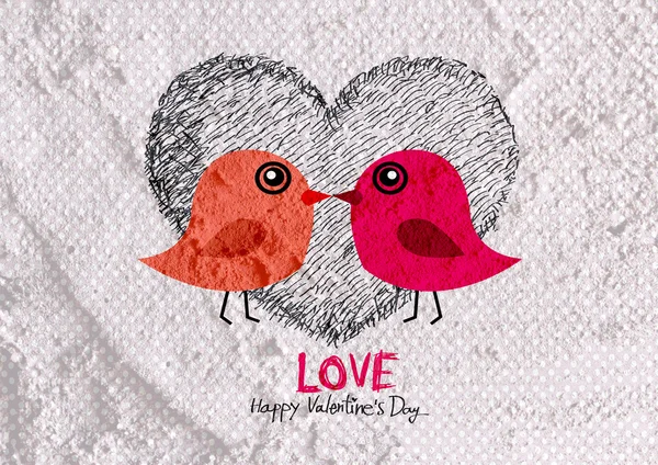 Love birds for Wedding card — Stock Photo, Image