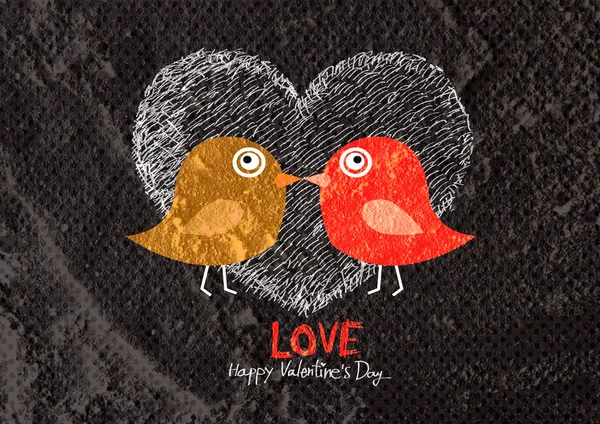Love birds for Wedding card — Stock Photo, Image