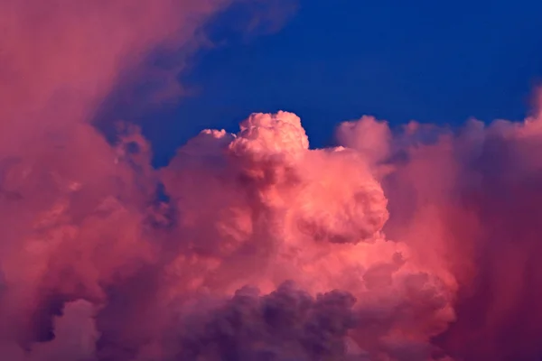 Sunset sky background — Stock Photo, Image