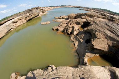 Tayland büyük kanyon, Sampanbok, phosai, Ubonratchathani ,  