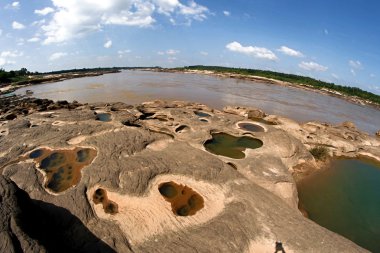 Tayland büyük kanyon, Sampanbok, phosai, Ubonratchathani ,  
