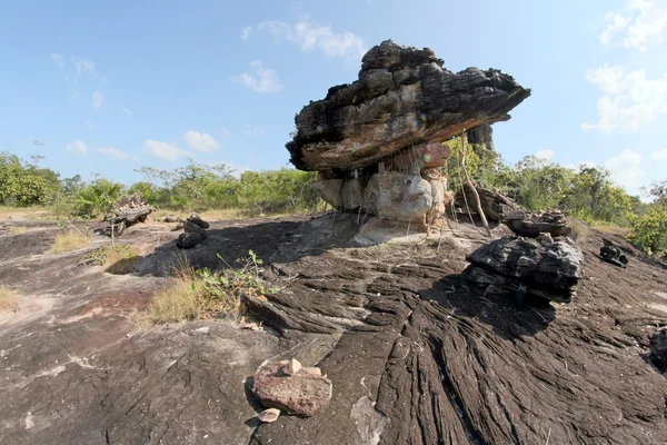 Tailândia Stonehenge Sao Chaleang ubonratchathani Province, Thail — Fotografia de Stock