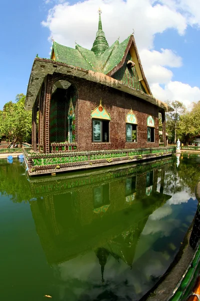 Wat lan kuad, srisaket, Thailand — Stockfoto