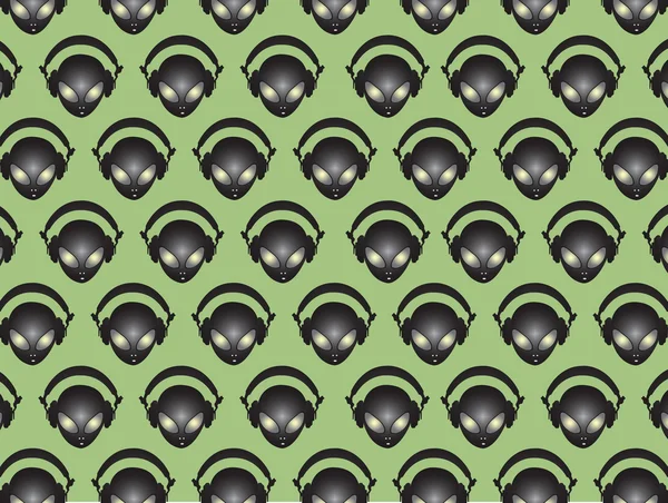 Alien Monster Hintergrund — Stockvektor