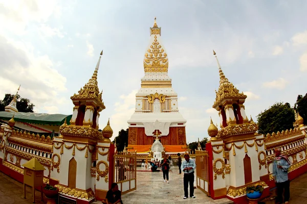 Phra That Phanom chedi, Wat Phra That Phanom, That Phanom Dist — Fotografia de Stock