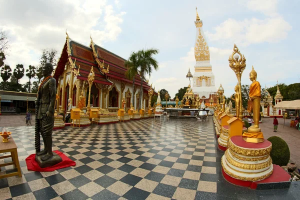 Phra That Phanom chedi, Wat Phra That Phanom, That Phanom Dist — Fotografia de Stock