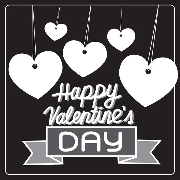 Corazón para el día de San Valentín — Vector de stock