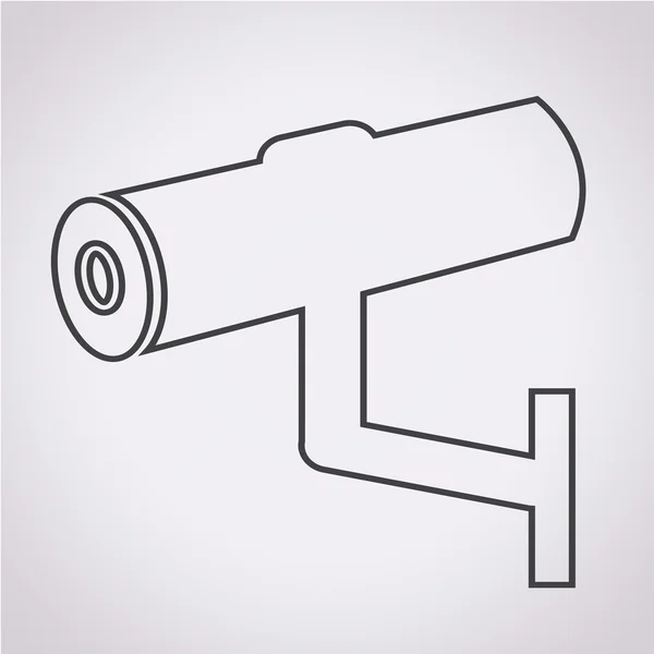 Εικονίδιο εικονίδιο CCTV, cctv, ασφάλεια, cctv κάμερα — Διανυσματικό Αρχείο