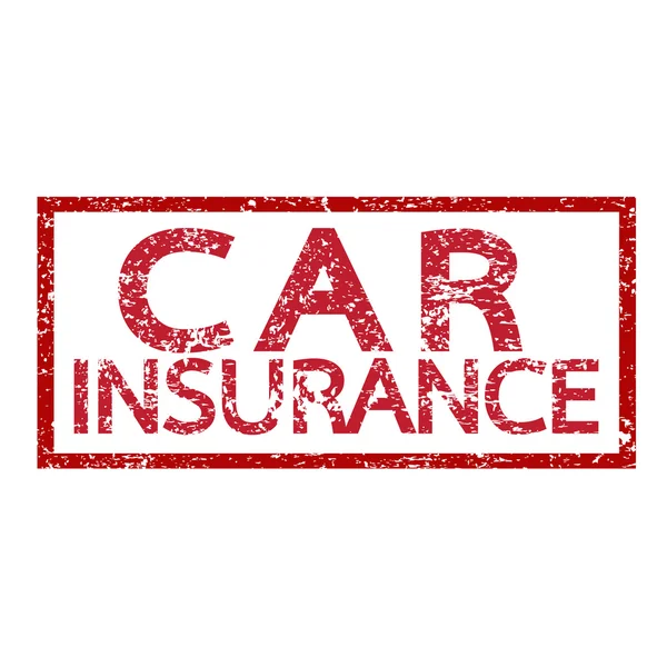 Car Insurance Word — Stock Vector