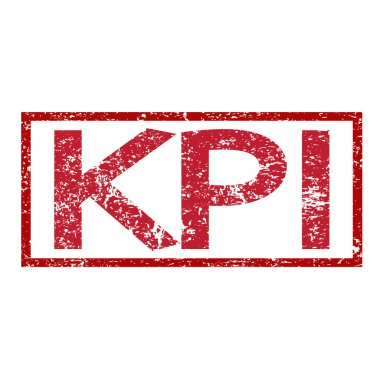 KPI kelime ile illüstrasyon