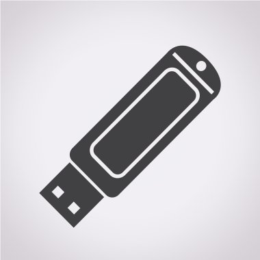 USB Flash sürücü simgesi 