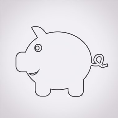 Domuz kumbarası simgesi