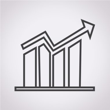 Diyagram simgesi, grafikler simgesi