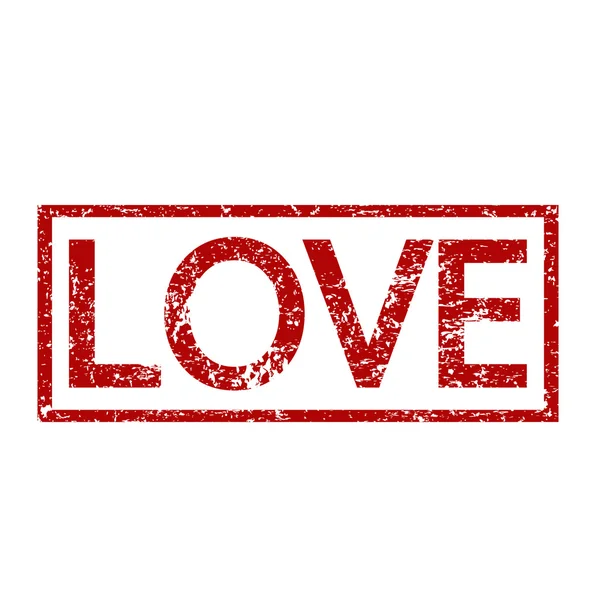 Love word  illustration — Stock Vector