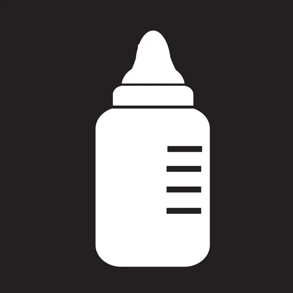 Bébitej palack ikon — Stock Vector