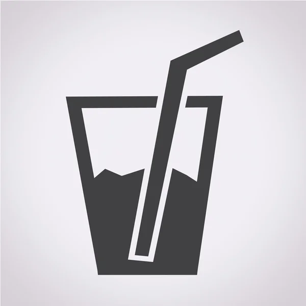 Icône boisson gazeuse — Image vectorielle