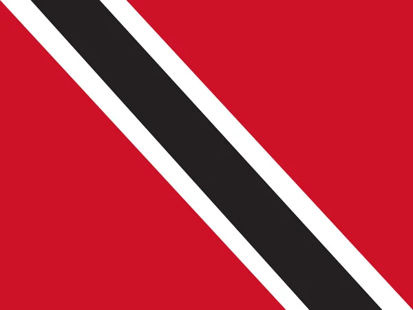 Drapeau de Trinité-et-Tobago — Image vectorielle