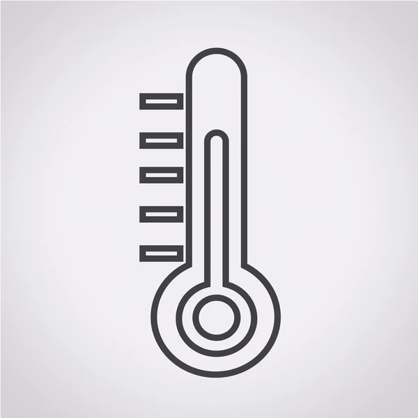 温度計のアイコン イラスト — ストックベクタ