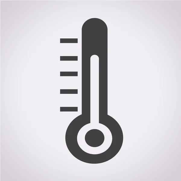 Термометр значок ілюстрація — стоковий вектор