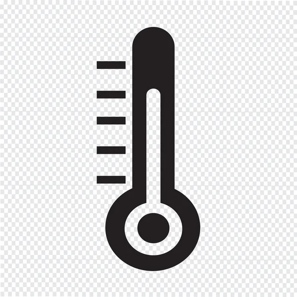 Illustrazione icona termometro — Vettoriale Stock