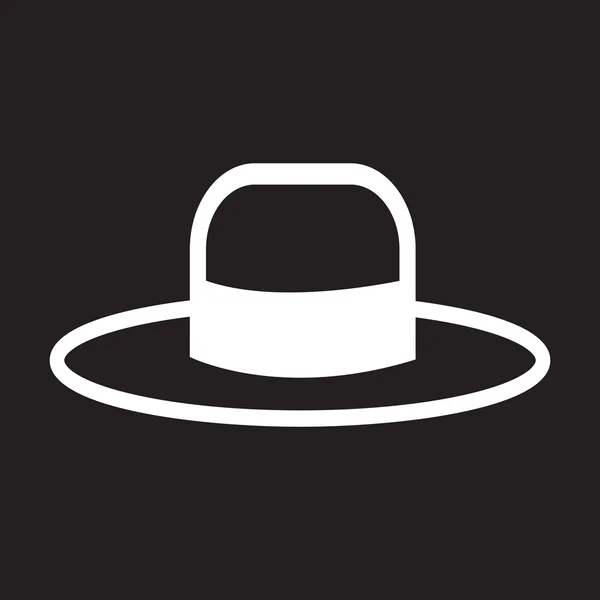 Ilustração do ícone do chapéu — Vetor de Stock