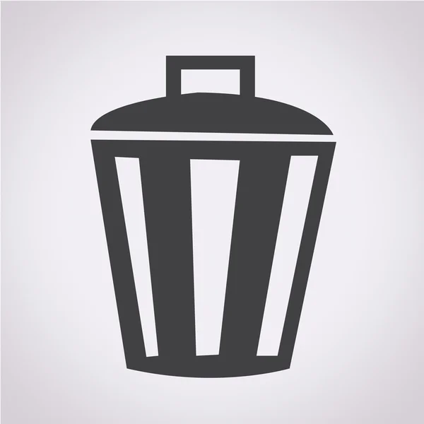 Ilustração vetorial Bin Icon — Vetor de Stock