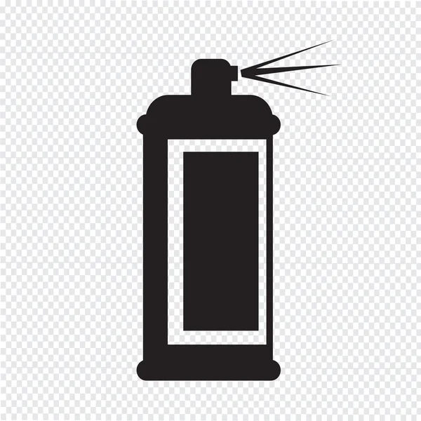 Illustrazione vettoriale Icona spray — Vettoriale Stock